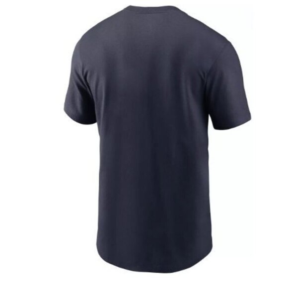 NEW! NIke Houston Texans Logo Essentail Short Sleeve T-Shirt Blue Men's Large - Picture 2 of 2